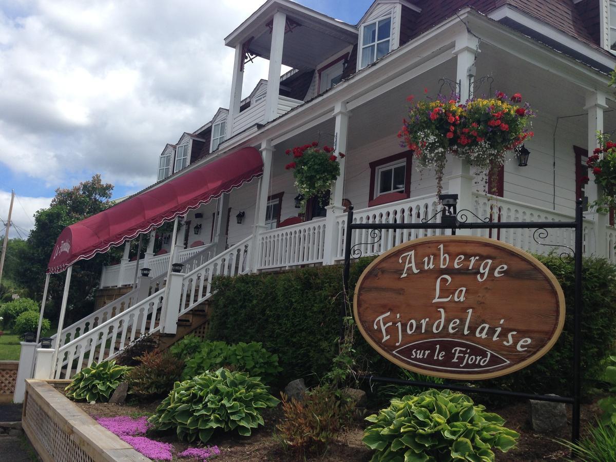 Auberge La Fjordelaise&la Rosalie LʼAnse-Saint-Jean Extérieur photo